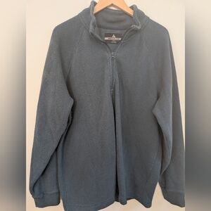 American Giant Dark Gray Zip-Up Jacket